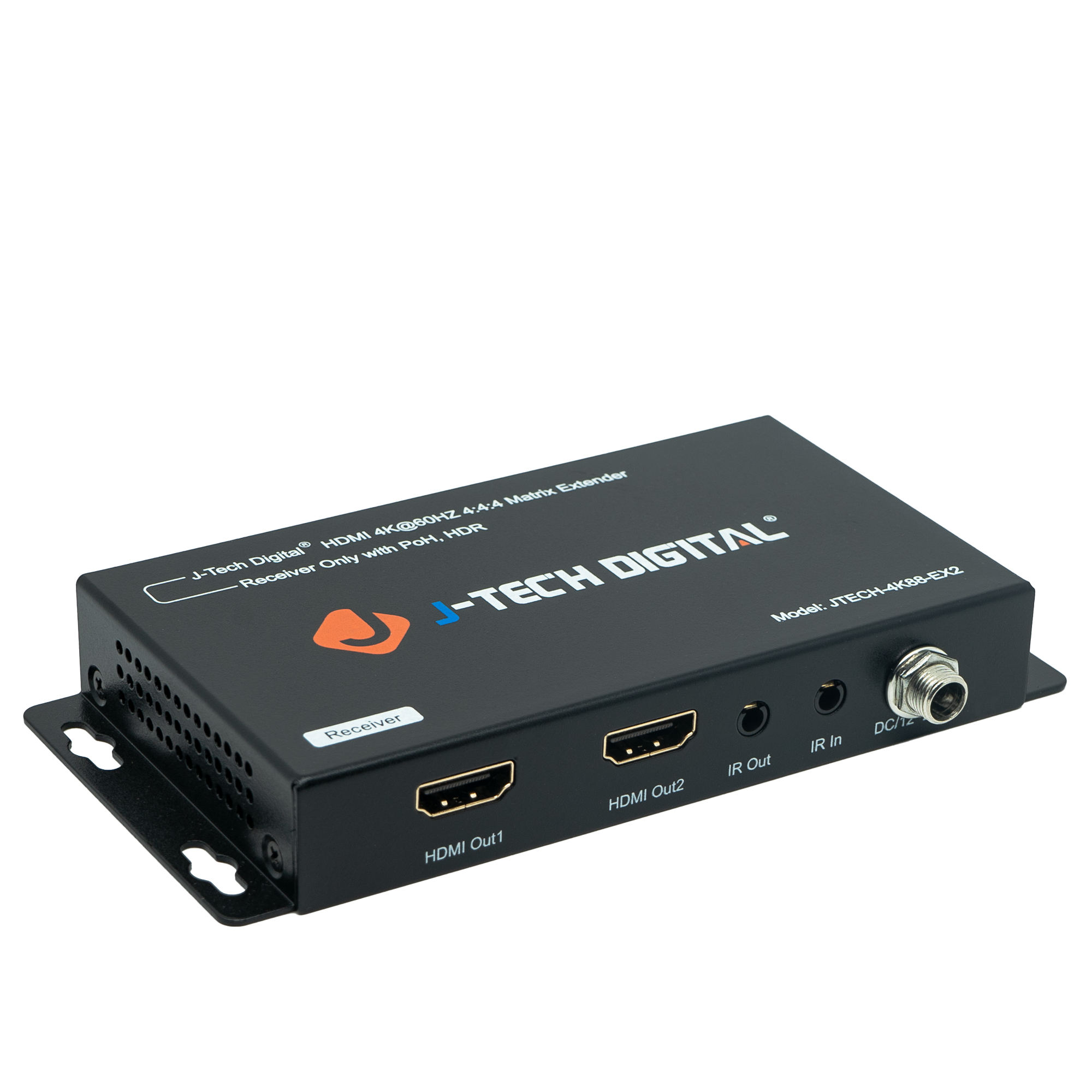 4K 8x8 HDBaseT HDMI matrix extender with audio extraction and bi-directional IR.