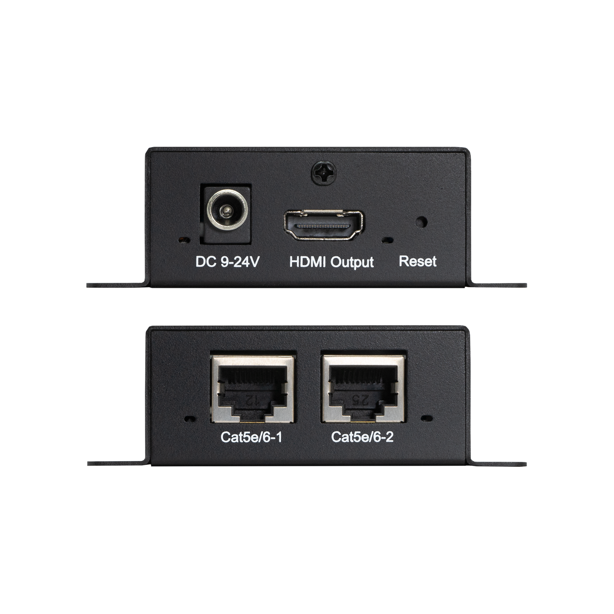 Easy-to-install HDMI extender balun with plug and play setup