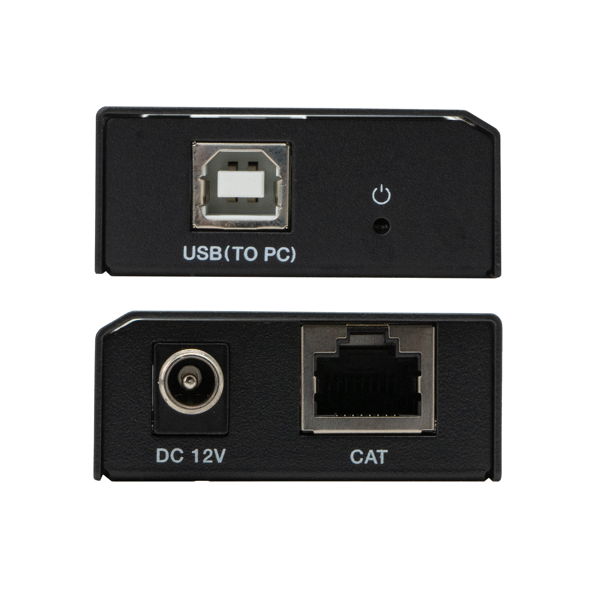 USB Extender with Power Over Cable for Clean Installation