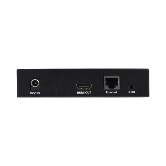 Versatile HDMI Extender Receiver for JTECH-EX100M2 – Extends 1080P HDMI Signal Over 328ft, IR Control, Supports CAT5e/6 Cable Setup, Point-to-Point or Network