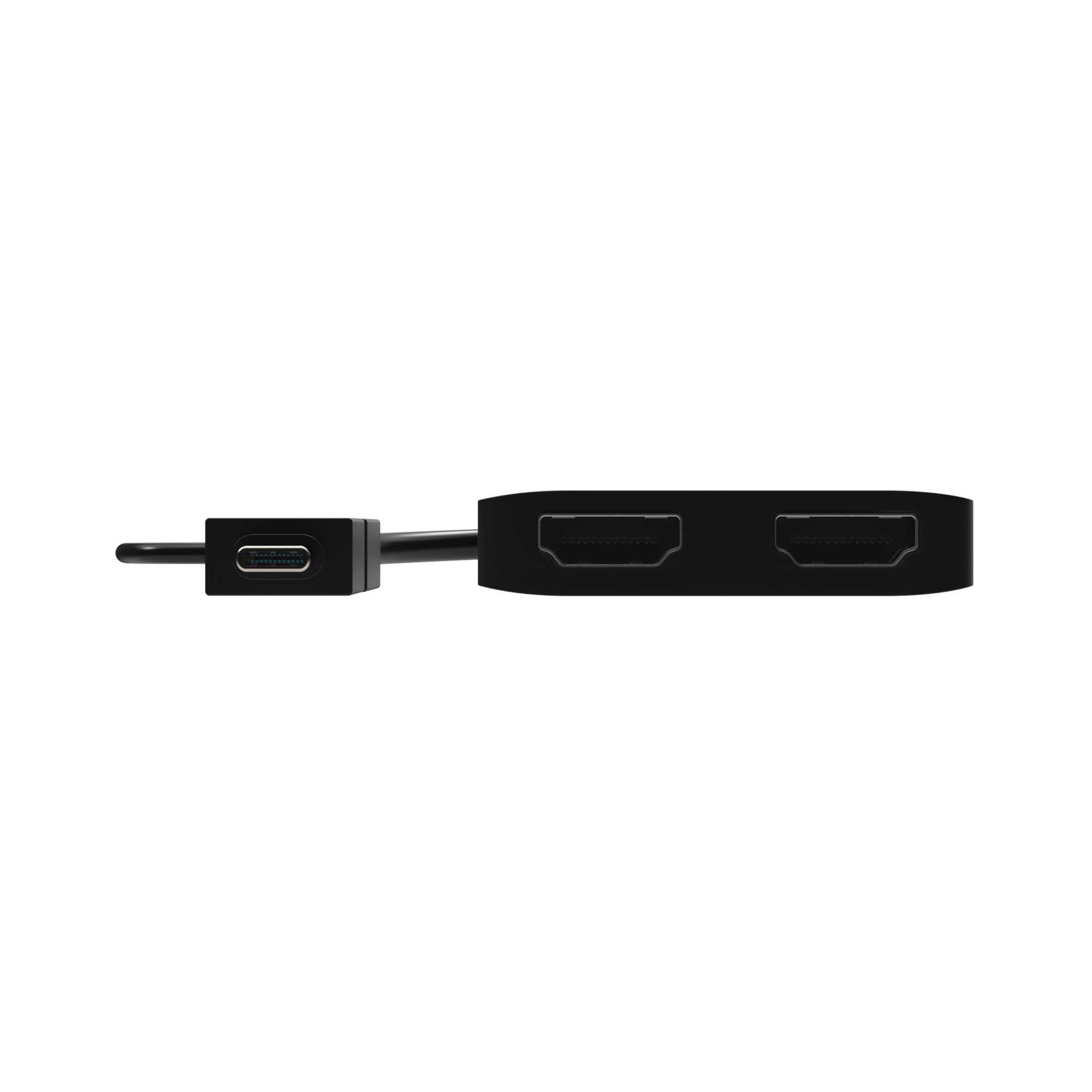 Plug & play USB Type-A/C to Dual HDMI adapter for Windows and Mac