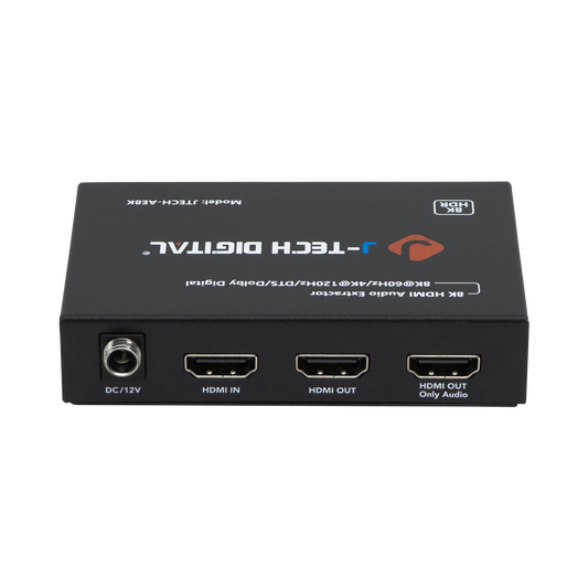 8K HDMI audio extractor with HDMI-ARC support