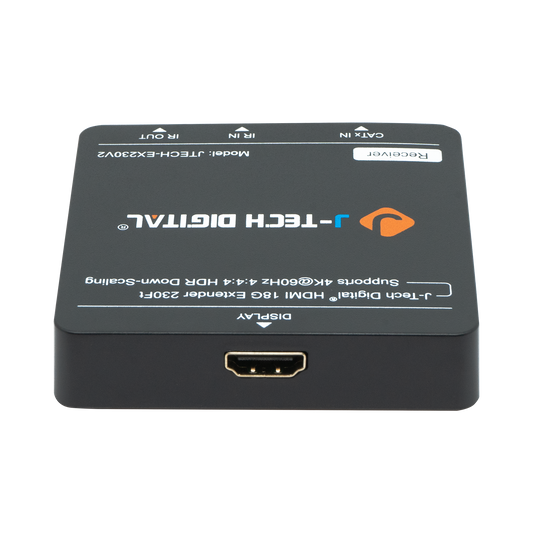 4K HDMI Extender with PoC and Bi-Directional IR Support