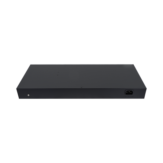 High-Performance 24-Port AV Over IP Gigabit Ethernet Switch + 4 SFP+ Ports – Ideal for AV Over IP Setups, Supports Web Management and Layer 3 Routing