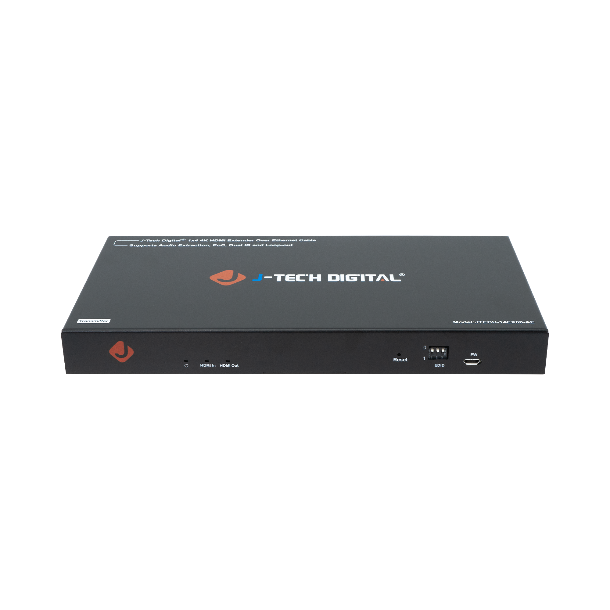 HDMI Extender Splitter for 4 displays with 4K signal