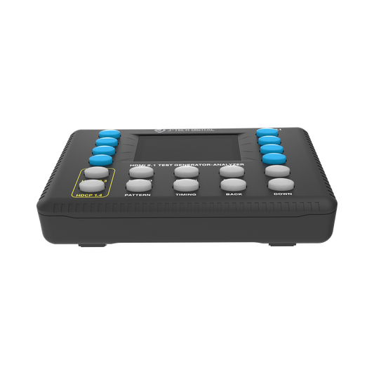 8k 4k hdmi signal analyzer and generator top front angle