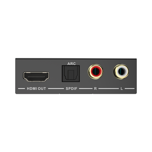 ARC-enabled 4K HDMI audio extractor for smart displays and sound systems