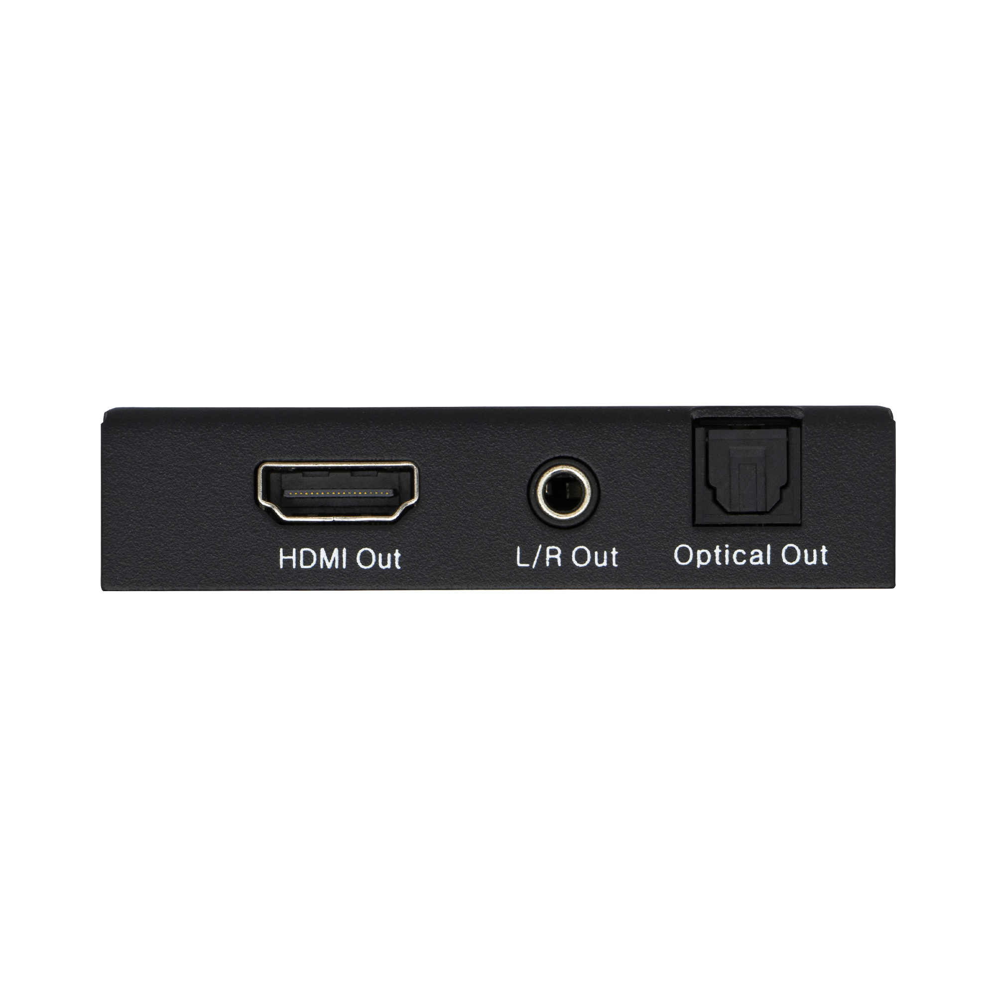 Dual audio outputs: SPDIF Optical and 3.5mm for HDMI audio