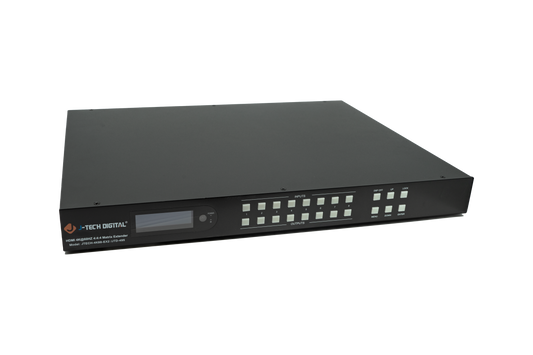 Extend 4K HDMI signals up to 131 ft with 4K 8x8 HDBaseT HDMI matrix extender.