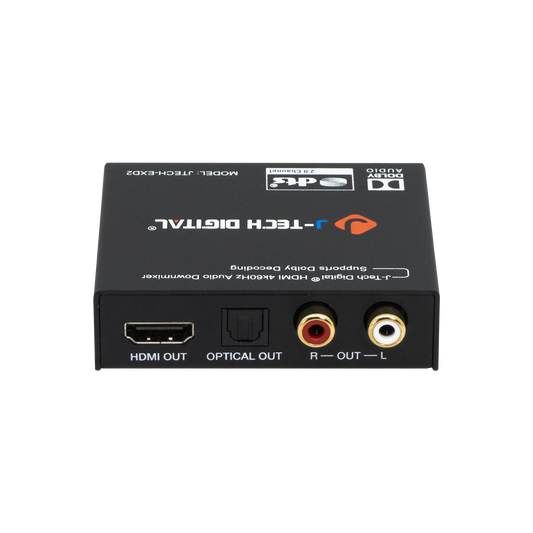 High-Performance HDMI Audio Extractor – Dolby Digital & DTS Support, SPDIF & RCA Output, EDID Toggle, HDMI 2.0 with HDR-10 & Dolby Vision.