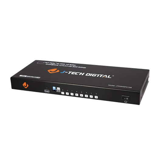 1x8 HDMI splitter for multiple displays
