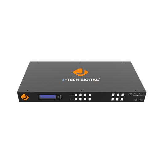 4K 60Hz 4x4 HDBaseT HDMI extender with PoC