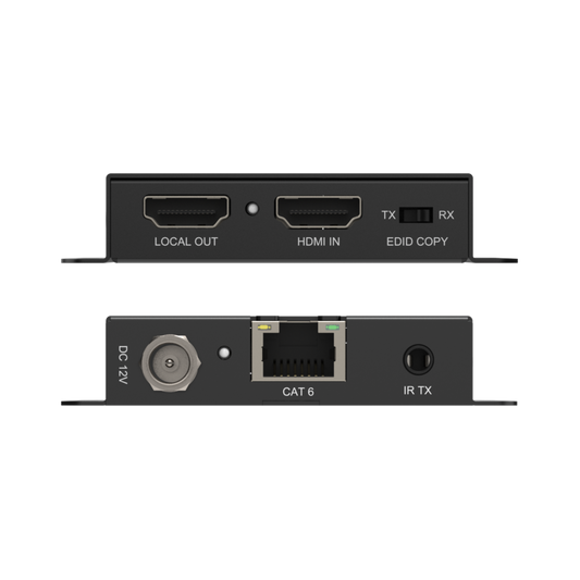 hdmi over ethernet extender transmitter balun ports