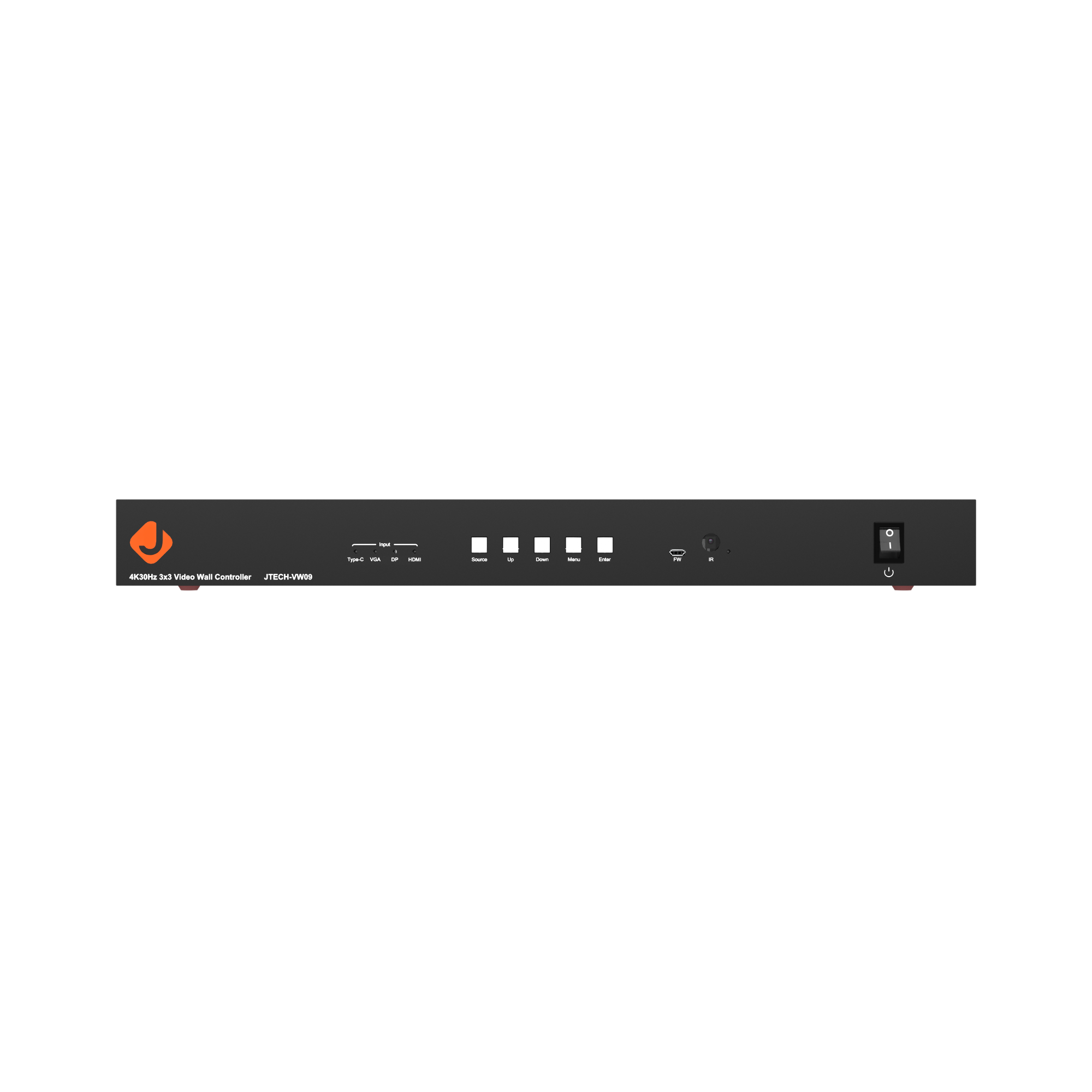 Video Wall Controller with 180° Rotation and Edge Correction