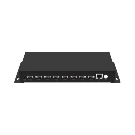 HDMI encoder with customizable OSD, logo overlay, and remote control