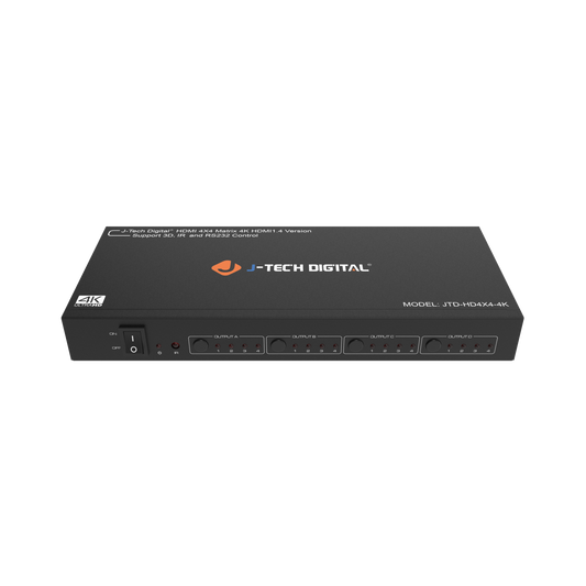 4x4 HDMI Matrix Switcher 4K 30Hz